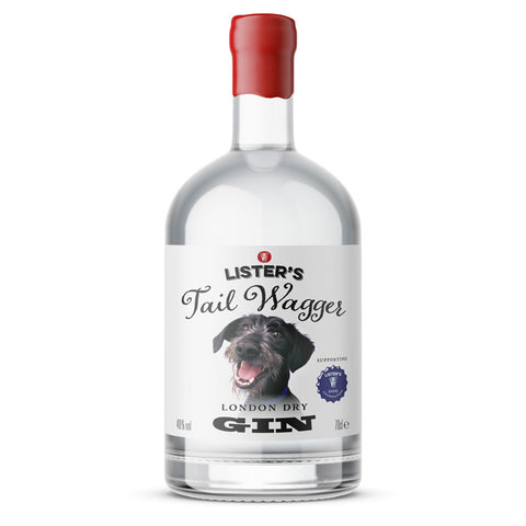 Lister's Tail Wagger Gin 70cl 40%